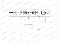 DRIVE TRAIN | DRIVE TRAIN, REAR DRIVE SHAFT - A16SEA57N1/N7/E57N1/E57N2/BA57N1