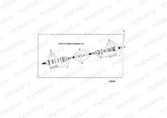 DRIVE TRAIN | DRIVE TRAIN, REAR DRIVE SHAFT - A17SES57C1/C2/C7/CL/E1/E2/E7/EL/SET57C1/C2/E1/E2
