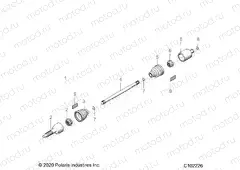 DRIVE TRAIN | DRIVE TRAIN, REAR DRIVE SHAFT - A23SDE57P4 (C102226)