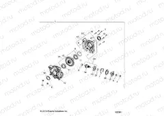 DRIVE TRAIN | DRIVE TRAIN, REAR GEARCASE INTERNALS - A20SYE95KH (102061)