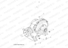 DRIVE TRAIN | DRIVE TRAIN, REAR GEARCASE MOUNTING - R13WH90DG (49RGRGEARCASEMTGRR08500EFI)
