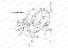 DRIVE TRAIN | DRIVE TRAIN, REAR GEARCASE MOUNTING - R15RAA76AA/AJ (49RGRGEARCASEMTGRR106X6)