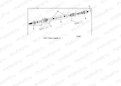DRIVE TRAIN | DRIVE TRAIN, REAR HALF SHAFT - A18DCE87BB (101297)
