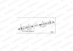 DRIVE TRAIN | DRIVE TRAIN, REAR HALF SHAFT - Z15VDE99AT/AL/AV/AW/LP/EW/AO/AP/AZ/NV/NW/K99AA/AU (700288)