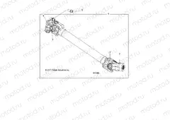 DRIVE TRAIN | DRIVE TRAIN, REAR PROP SHAFT - A18S6S57C1/CL