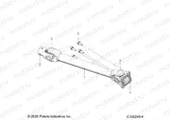 DRIVE TRAIN | DRIVE TRAIN, REAR PROP SHAFT - A20S6E57A1/3A1 (C102245-4)