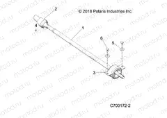 DRIVE TRAIN | DRIVE TRAIN, REAR PROP SHAFT - G20G4P99AX/LX (C700172-2)