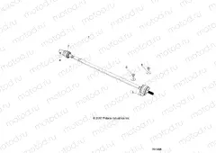 DRIVE TRAIN | DRIVE TRAIN, REAR PROP SHAFT - G20GAE99A2/D99AK/AS/BK/BS (701995)
