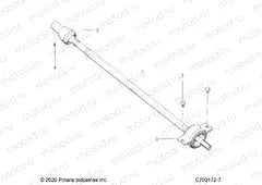 DRIVE TRAIN | DRIVE TRAIN, REAR PROP SHAFT - G20GXD99AP/AG (C700172-7)