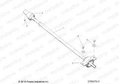 DRIVE TRAIN | DRIVE TRAIN, REAR PROP SHAFT - G21G4D99AW/BW (C700172-2)