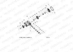 DRIVE TRAIN | DRIVE TRAIN, RIGHT ANGLE GEARCASE ASM. - 1333968 (500185)