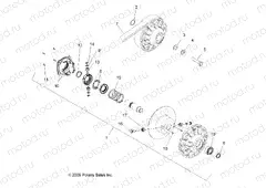 DRIVE TRAIN | DRIVE TRAIN, SECONDARY CLUTCH - A15SDE57AJ
