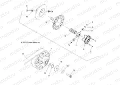DRIVE TRAIN | DRIVE TRAIN, SECONDARY CLUTCH - A18SVS95CR/ER