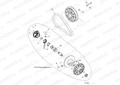 DRIVE TRAIN | DRIVE TRAIN, SECONDARY CLUTCH - R17RTED1F1/SD1C1 (701060)