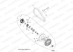 DRIVE TRAIN | DRIVE TRAIN, SECONDARY CLUTCH - R23MAE57DX (702579)