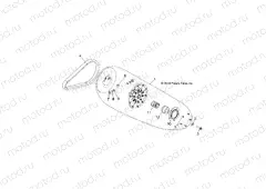 DRIVE TRAIN | DRIVE TRAIN, SECONDARY CLUTCH - Z15VHA57FJ (49RGRCLUTCHDVN15570EU)