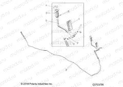 DRIVE TRAIN | DRIVE TRAIN, SHIFT LEVER AND CABLE - D20BEP99A4/B4/GP99A4 (C0703795)