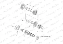 DRIVE TRAIN | DRIVE TRAIN, TRANSMISSION - A10GJ45AA (49ATVTRANSMISSION07OUT525)