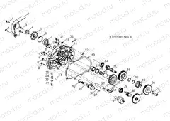 DRIVE TRAIN | DRIVE TRAIN, TRANSMISSION - A16YAF11AA (49ATVTRANSMISSION14SP90)