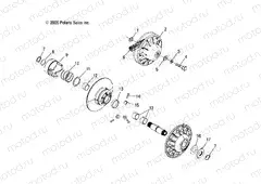 DRIVEN CLUTCH - A04CD32AA/AB/AC (4999200139920013C06) | DRIVEN CLUTCH - A04CD32AA/AB/AC (4999200139920013C06)