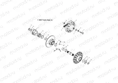 DRIVEN CLUTCH - A04CD32FB (4986268626C05) | DRIVEN CLUTCH - A04CD32FB (4986268626C05)
