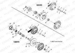 DRIVEN CLUTCH - A04CH68AP/AQ/AU/CU (4987468746C04) | DRIVEN CLUTCH - A04CH68AP/AQ/AU/CU (4987468746C04)