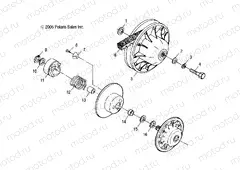 DRIVEN CLUTCH - A04CL50AA (4999201699920169B13) | DRIVEN CLUTCH - A04CL50AA (4999201699920169B13)