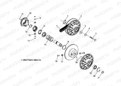 DRIVEN CLUTCH - A05MH68AP (4999609960C10) | DRIVEN CLUTCH - A05MH68AP (4999609960C10)