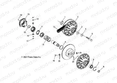 DRIVEN CLUTCH - A05MH76AC/AT/AU/AW (4977217721C11) | DRIVEN CLUTCH - A05MH76AC/AT/AU/AW (4977217721C11)
