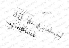 DRIVEN CLUTCH - A06PB20AA/AB/AC/LE (4999202449920244A11) | DRIVEN CLUTCH - A06PB20AA/AB/AC/LE (4999202449920244A11)
