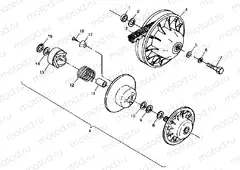 DRIVEN CLUTCH - A99CC28CA (4949484948c004) | DRIVEN CLUTCH - A99CC28CA (4949484948c004)