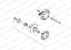 DRIVEN CLUTCH - A99CH45IA (4949154915C003) | DRIVEN CLUTCH - A99CH45IA (4949154915C003)