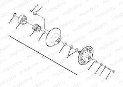 Driven Clutch Assembly (4914781478024A) | Driven Clutch Assembly (4914781478024A)