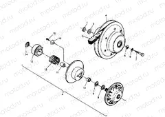 DRIVEN CLUTCH Magnum 2X4 W967544 (4936033603B012) | DRIVEN CLUTCH Magnum 2X4 W967544 (4936033603B012)