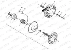 DRIVEN CLUTCH - W98BC50A (4944994499b014) | DRIVEN CLUTCH - W98BC50A (4944994499b014)