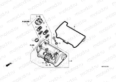 E-1 CYLINDER HEAD COVER