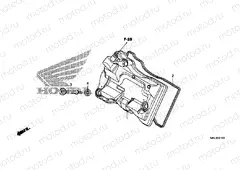 E-1 CYLINDER HEAD COVER
