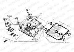 E-1 CYLINDER HEAD COVER