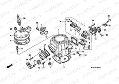 E-1 CYLINDER HEAD / CYLINDER