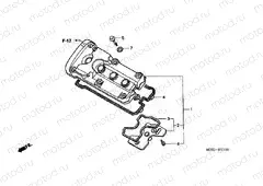 E-1 VALVE COVER (CB600F2 / F22)