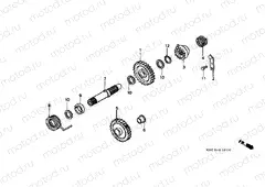 E-10 DRIVE SHAFT AXLE