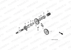 E-10 DRIVE SHAFT AXLE