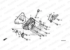 E-10 LEFT CRANKCASE COVER