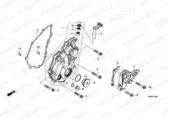 E-10 LEFT CRANKCASE COVER