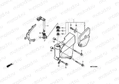 E-10 LEFT CRANKSHAFT COVER