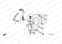 E-10 LEFT REAR CRANKSHAFT COVER