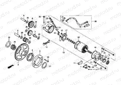 E-10 STARTER ENGINE