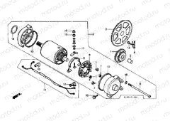 E-10 STARTER ENGINE (CH125E)