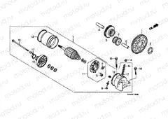 E-10 STARTER ENGINE (CRF230F3 / 4/5/6/7)
