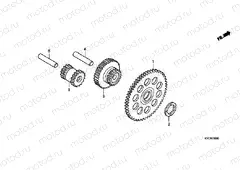 E-10 STARTER GEAR (GLH1251SH / 2SH / 3SH)